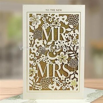 New Mr. & Mrs. Greeting Card 
