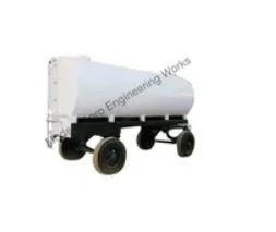 Four Wheel Water Tanker 1000-10,000 L Capacity for Irrigation and Industrial Use â€“ Robust Steel Construction