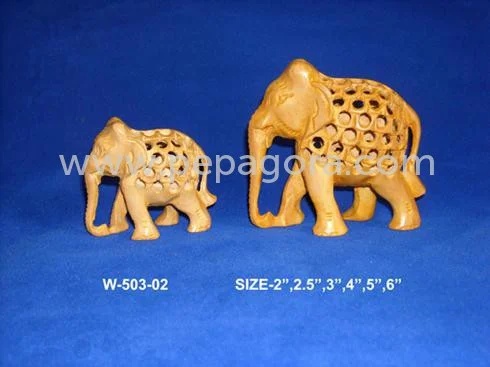 Wooden Elephant 