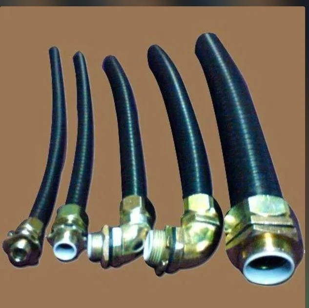 Electrical Liquid Tight Flexible Metallic Conduit GI Strip Interlocked with Vinyl Coating for Industrial and Domestic Wiring