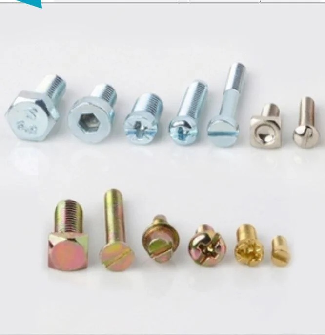 MS Screws Mild Steel Various Sizes & Threads â€“ Customizable Industrial Fasteners