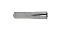 Taper Grooved Pin Half-Length Zinc Plated Steel for Industrial, Mechanical, and Automotive Assemblies
