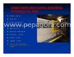 Injection Moulding Machine Toshiba 720 Ton