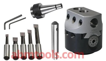 Precision Boring Head Kit 75 mm with BT Shank for Industrial Machining