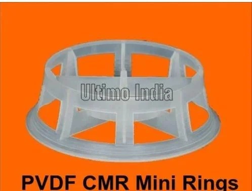 PVDF Cascade Mini Ring â€“ Chemical-Resistant Random Packing for Acidic & Caustic Applications by Ultimo Engineers