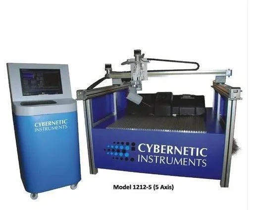 Cybernetic Instruments 5-Axis CNC Router Machine â€“ High-Precision, Semi-Automatic, Multi-Axis Routing Solution for Plastics, P