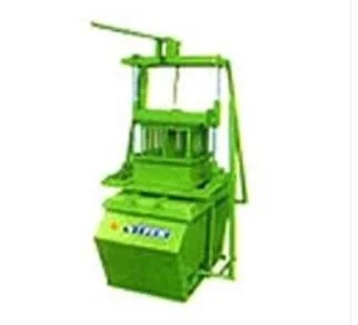 Manual Operated Concrete Block Making Machine