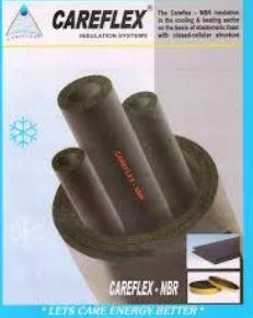 Careflex NBR Thermal Insulation Tubes & Sheets for HVAC/Plumbing/Industrial Applications