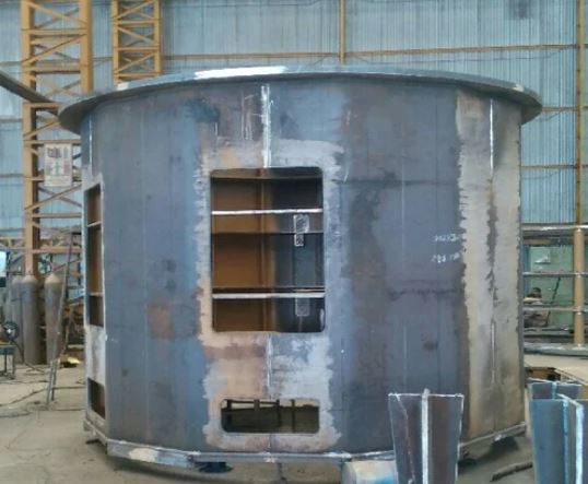 Generator Frames Heavy-Duty Steel MS Iron Fabrication for Industrial & Electrical Applications