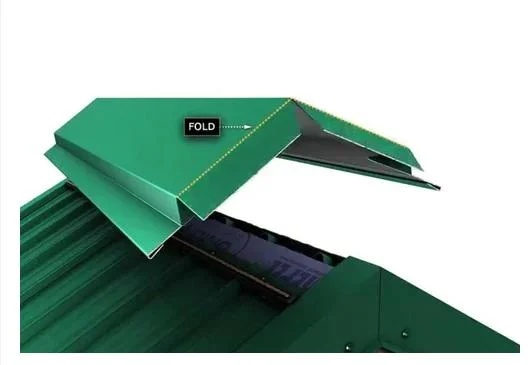 Ridge Cover and Flashing Sheet