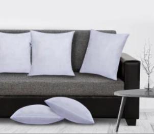 White Vacuumed Pillow