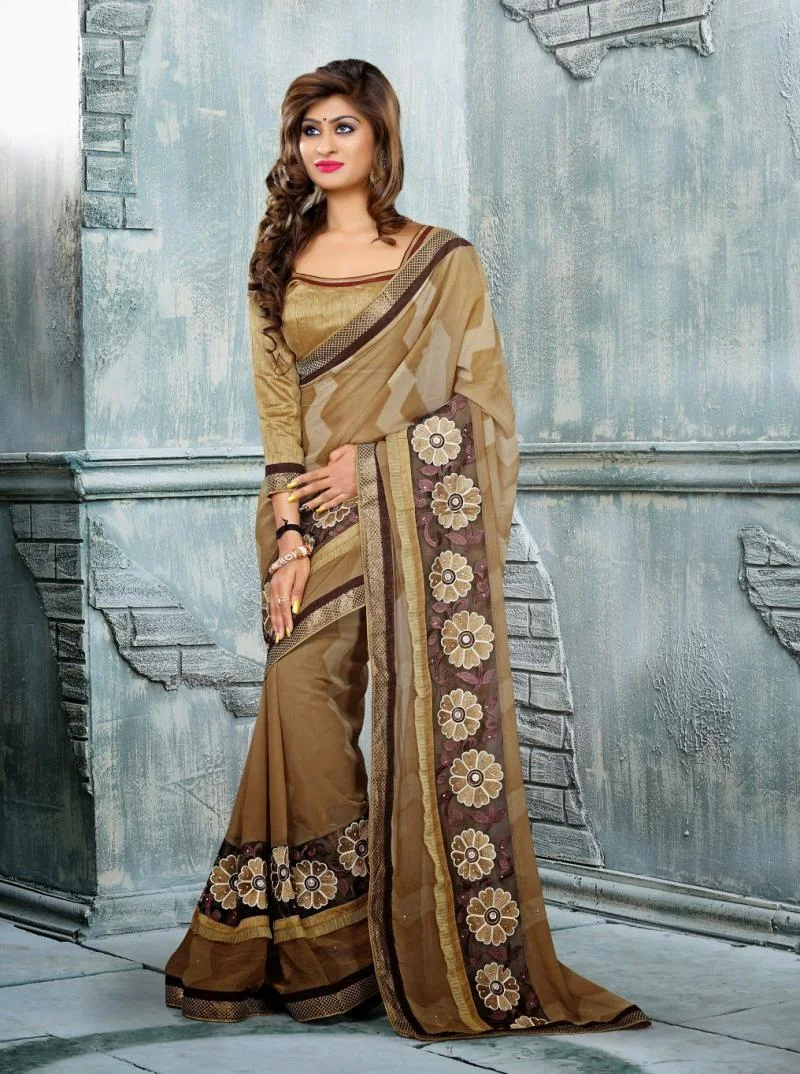 MTkwODA=/mediabank/images/products/BrownColorWithBrownZariBorderEmbroideryPatchFlowerBorderBeautyDesignerSarees1166372964_19080.webp