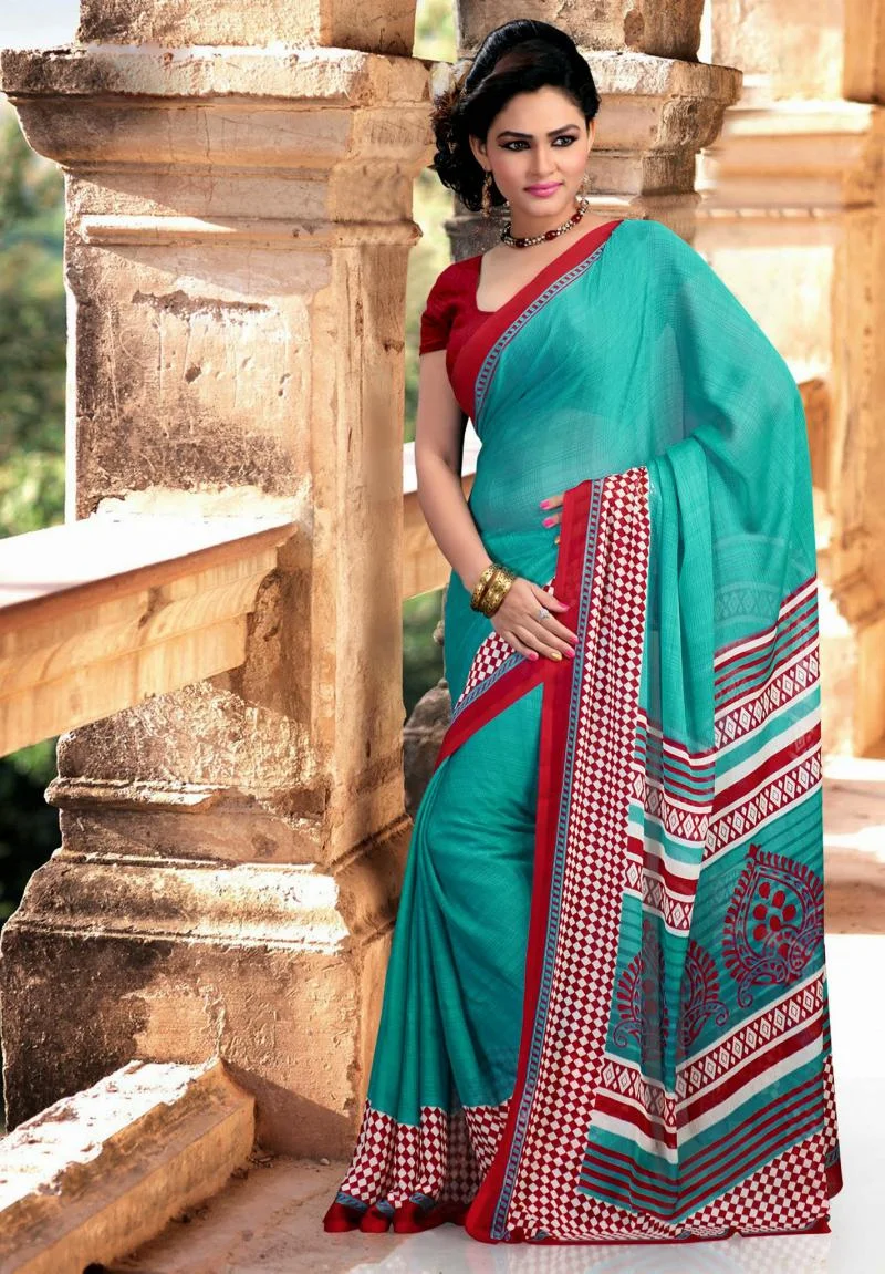 MTkwODA=/mediabank/images/products/MediumturcoisecolorwithRedwhitechecksprintedborderwithredprintedpalluDarkredcolorblouseSpringAppealingPrintedDesignerSarees716069069_19080.webp