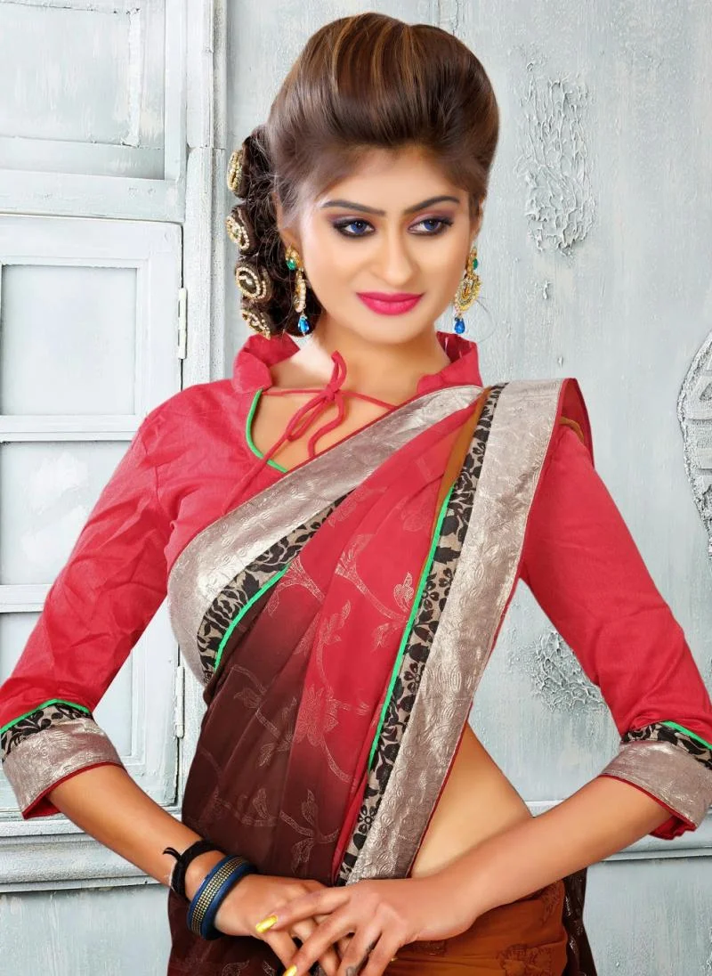 MTkwODA=/mediabank/images/products/RedBrownShadedJaquardwithZariGreenBlackBorderNewDesignerSarees745371086_19080.webp