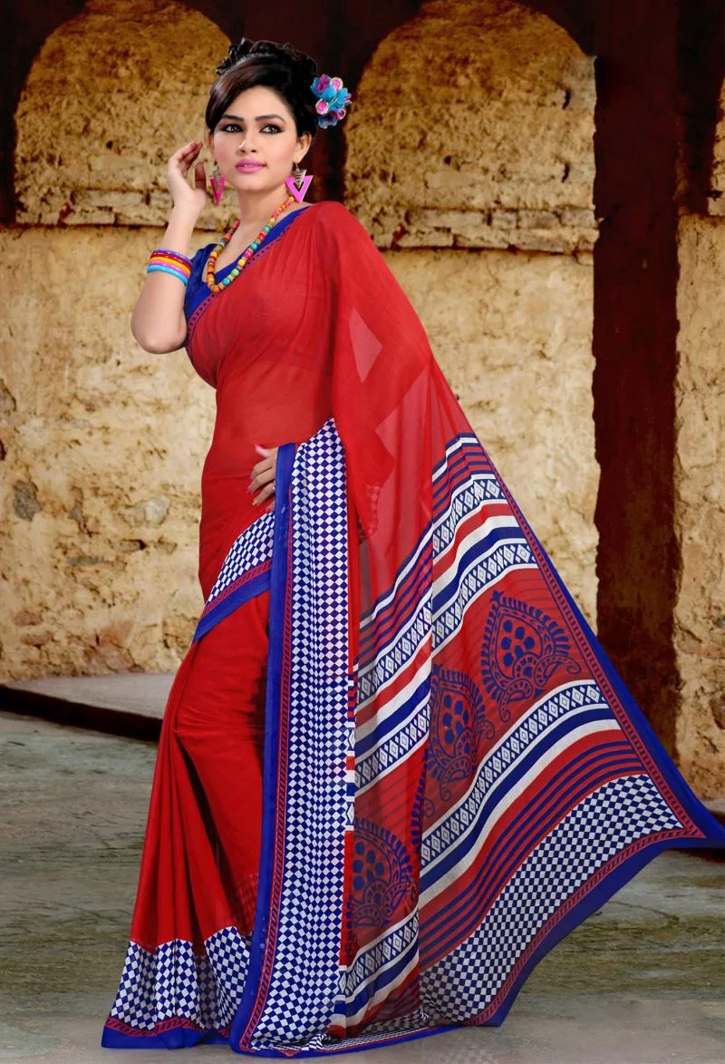 MTkwODA=/mediabank/images/products/RedColorWithInkblueWhiteColorchecksprintborderRedwhiteprintedpalluInkblueColorBlousecharmSpringAppealingPrintedDesignerSarees1209509015_19080.webp