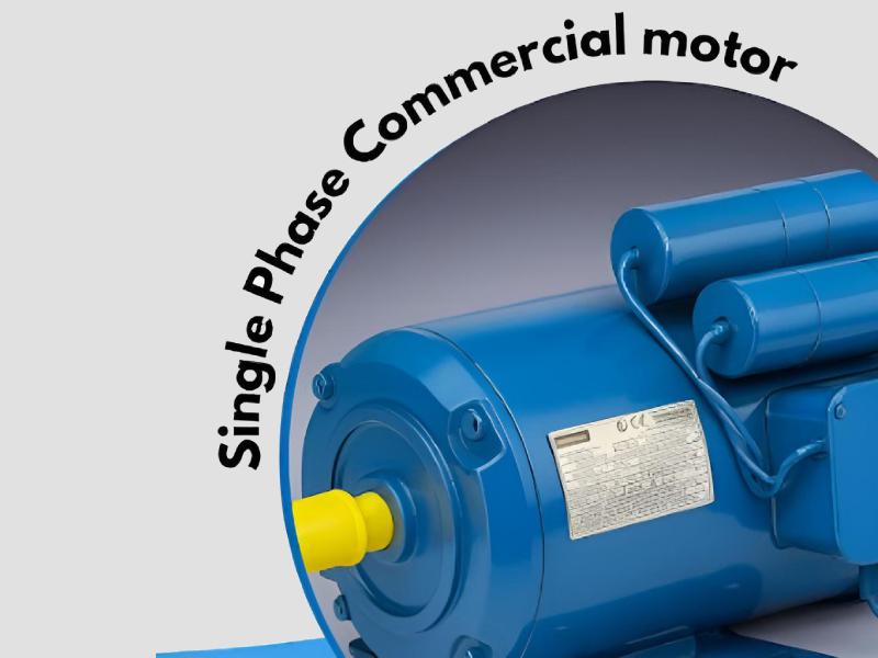 Single Phase Commercial Motor For Industrial And Utility Applications