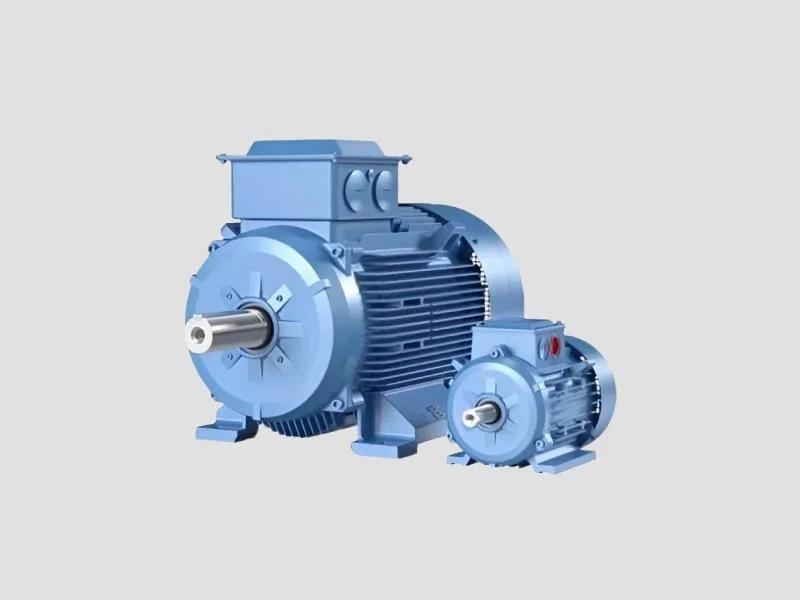 120 HP Three Phase ABB Electric Motor 4 Pole Foot B3