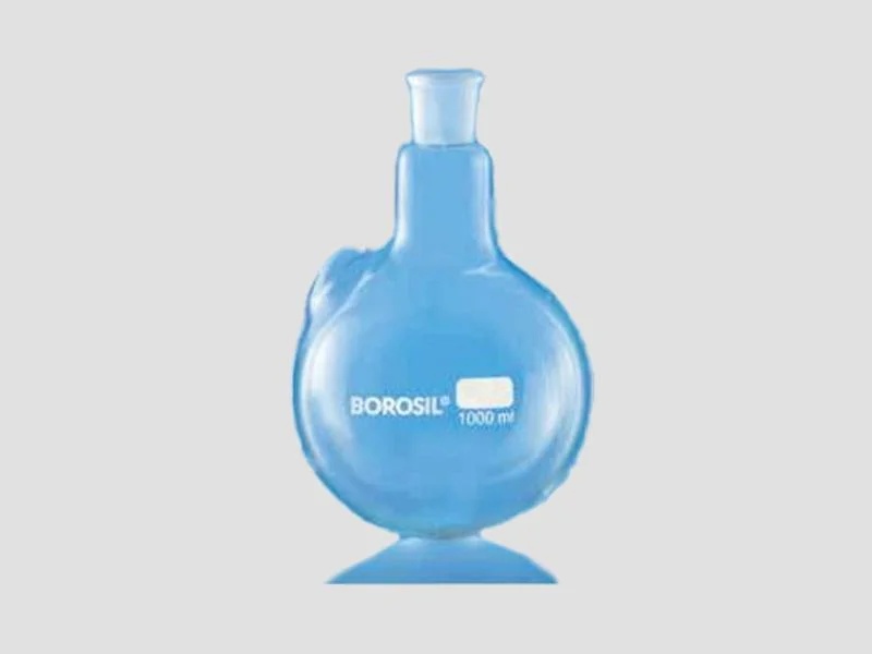 Round Bottom Flask - 2 Necks Parallel (Borosil)
