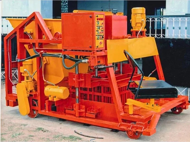 Automatic Concrete Block Making Machine