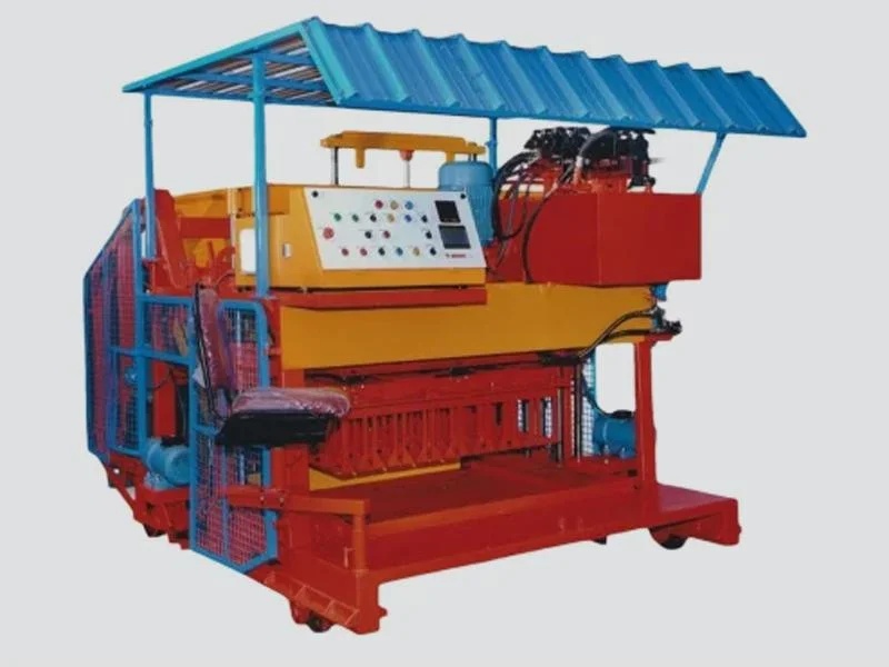Fully Automatic Hollow Concrete Block Making Machine