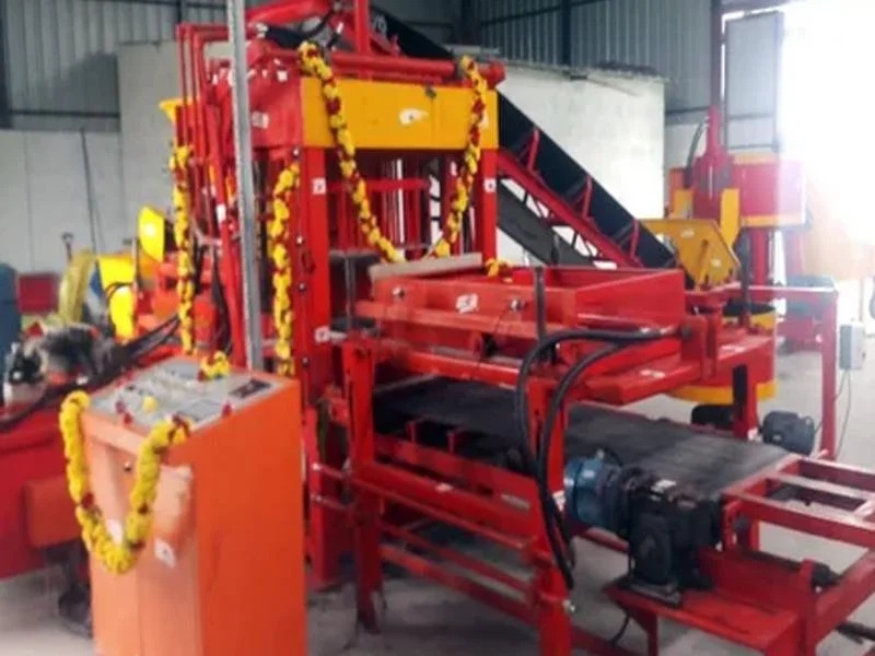 Fully Automatic Solid Block Making Machine