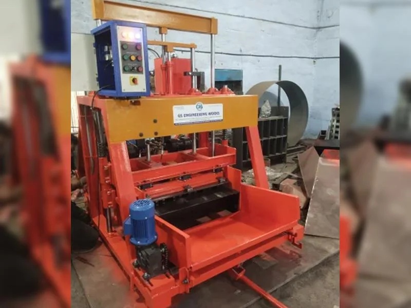 Hydraulic Solid Block Making Machine