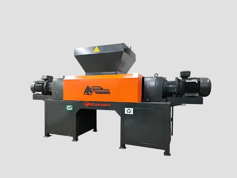 Rubber Waste Shredder Machine