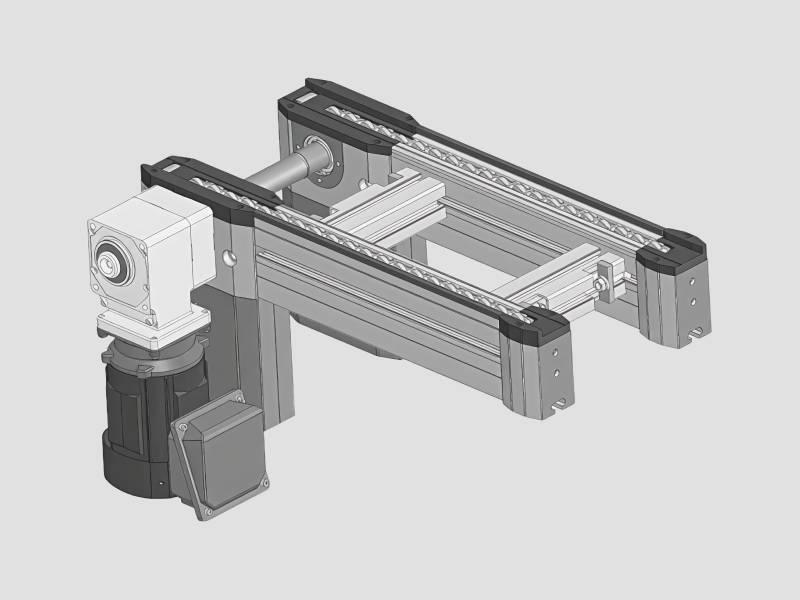 AC 2 accumulation roller chain section