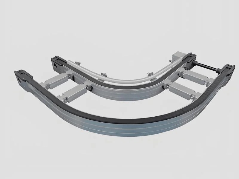 CV2/90 Degree Flat Top Chain Conveyor Curve