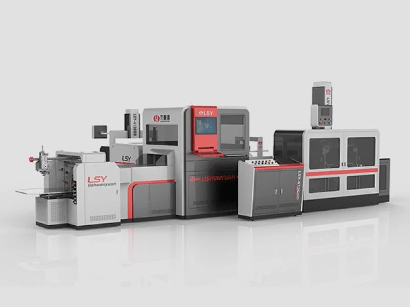 Fully Automatic Rigid Box Forming Machine: LY-HB3000CQ