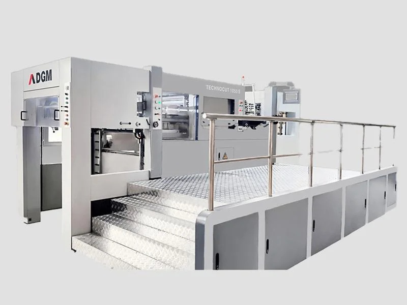 High Performance Flat Bed die cutter with Stripping Machine