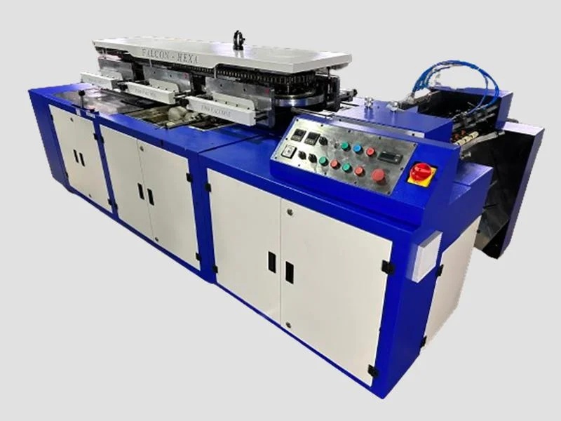 Six Clamp Perfect Binding Machine: Falcon-HEXA