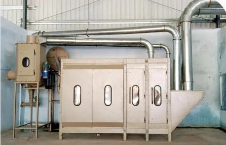 Filter Compactor System For Replacing Cyclone Room