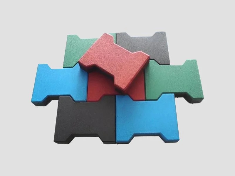 Rubber Tiles Industrial Flooring Grade