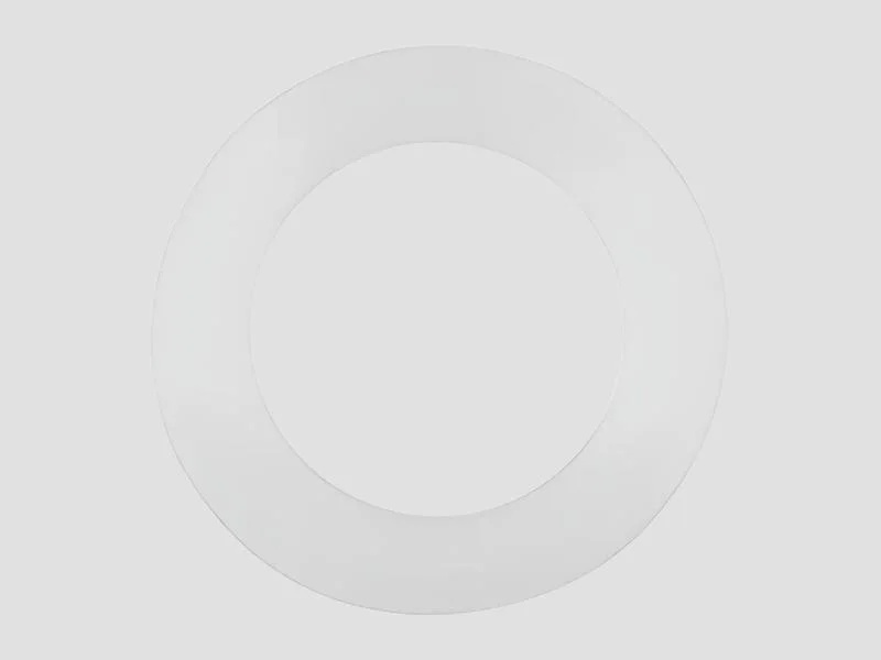 White Rubber Washer Natural Rubber Industrial Grade