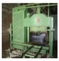 High-Performance Cotton Baling Press Machine for Efficient Compression of Loose Cotton into High-Density Bales,