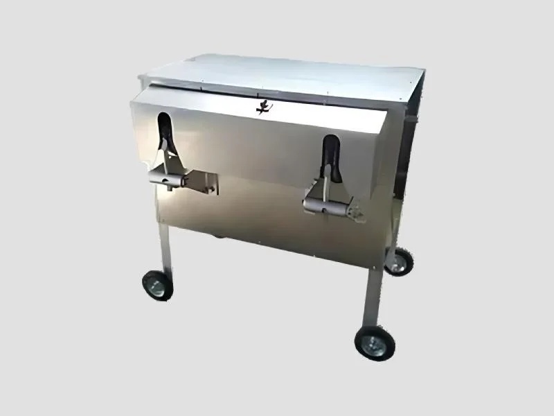 Double Side Coconut Deshelling Machine