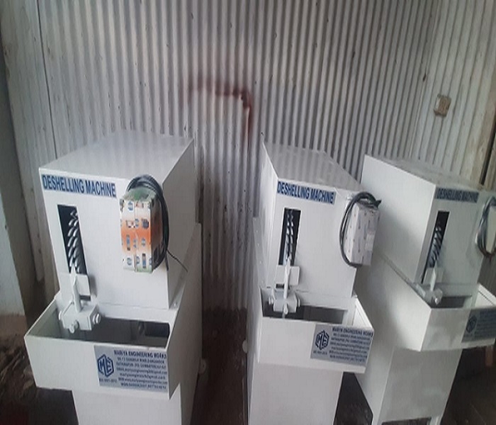 Mariya Coconut Deshelling Machine Single head 150 nuts/hr Manual 