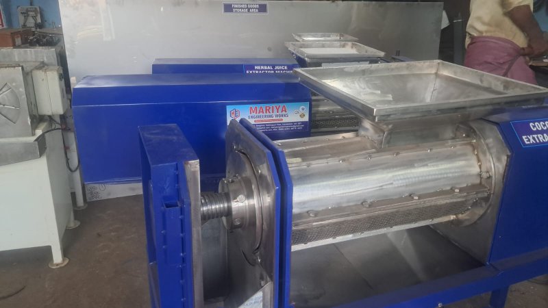Mariya Coconut Milk Squeezer Machine – 5 HP 250 kg per hr