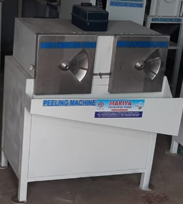 Mariya Double Head Coconut Brown Skin Peeling Machine