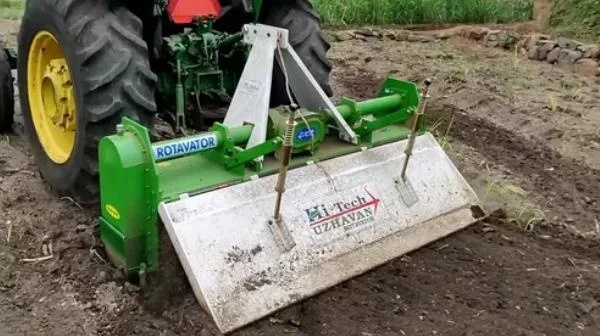 Uzhavan Small Tractor Rotavator â€“ 6 ft Mild Steel Multi-Speed Rotary Tiller for 30 HP Tractor