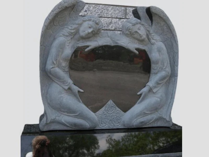 Granite Angel Monuments â€“ Premium Carved Memorial Statue Designs