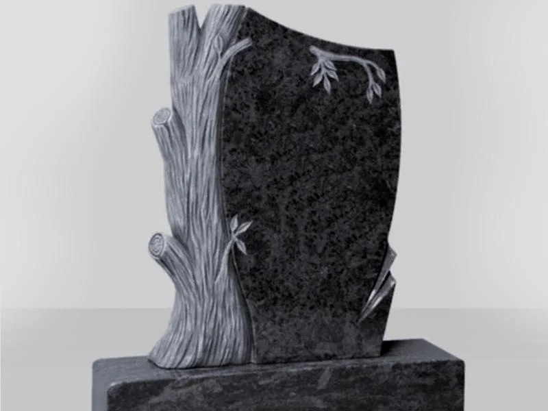 Granite Tombstone Monument – Polished Memorial Headstone