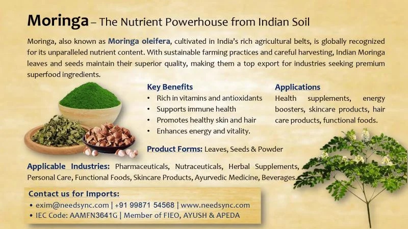 Moringa Powder & Leaves 