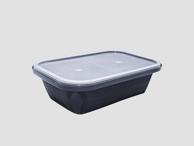 Black Tamper  Evident Briyani Container 750 ml