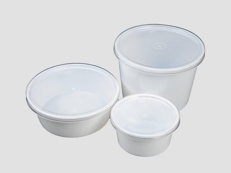 Round Milky Container