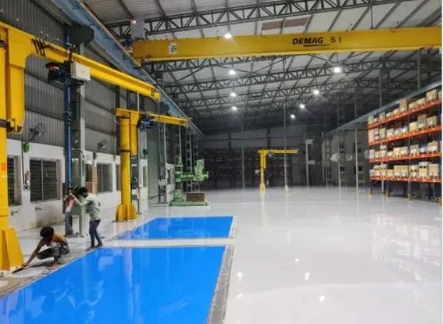 Epoxy Flooring Service ,For Trowel Roller