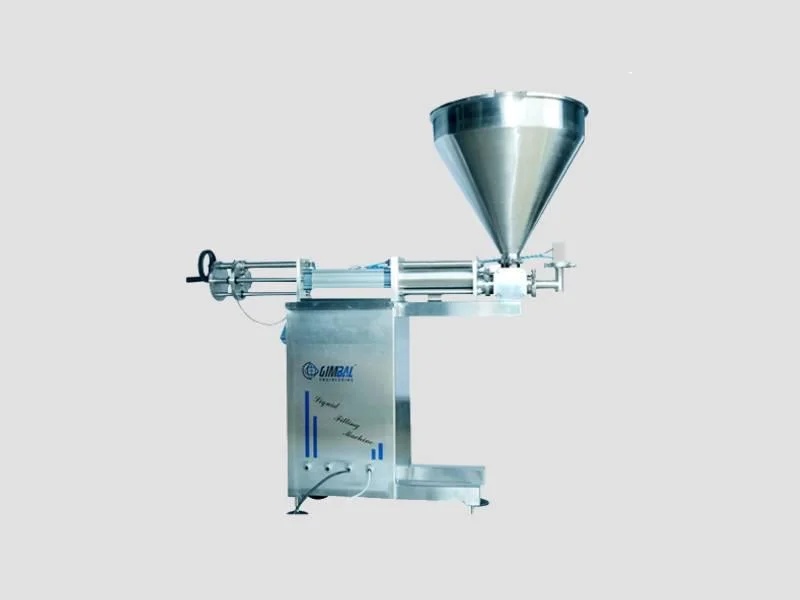 Semi Automatic Paste Filling Machine