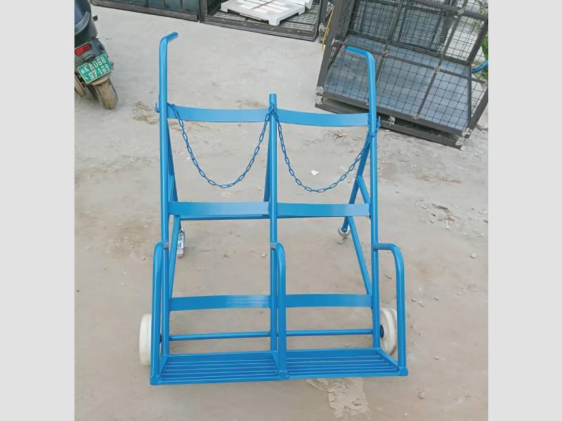 Dual Oxygen Cylinder Trolley