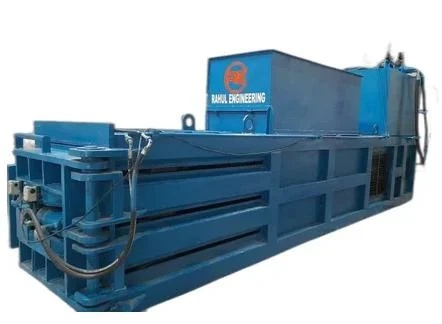 75 Ton Horizontal Hydraulic Baling Press Machine for High-Density Scrap Compaction